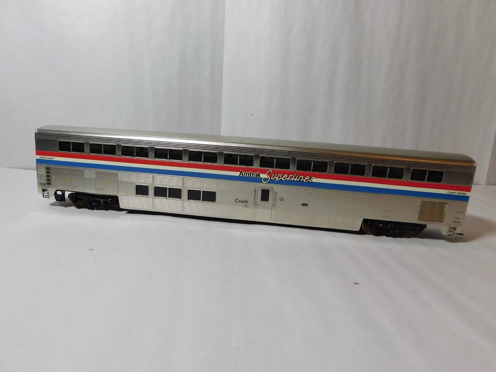 PFM Samhongsa PH III C HO Scale Amtrak Superliner, Coach #34063 BRASS0