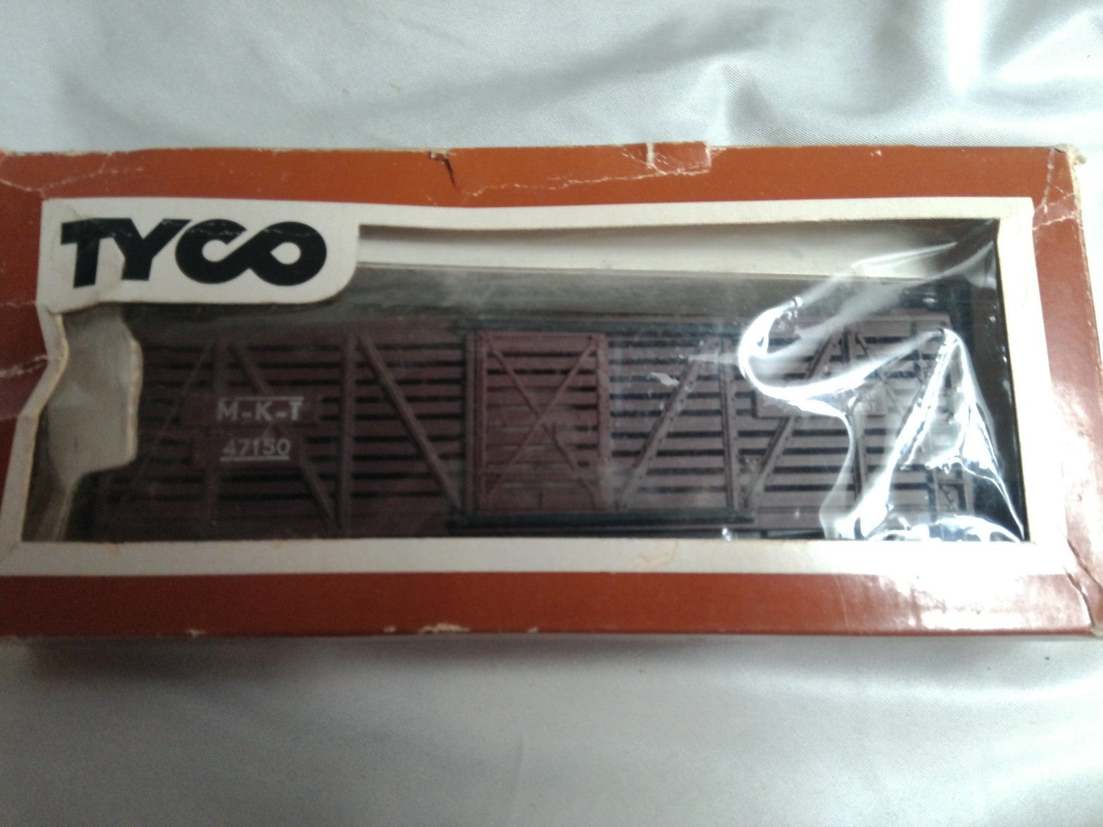 Tyco HO Scale M.K.T. The Katy Stock Car Cattle Car Road #47150 Vintage2