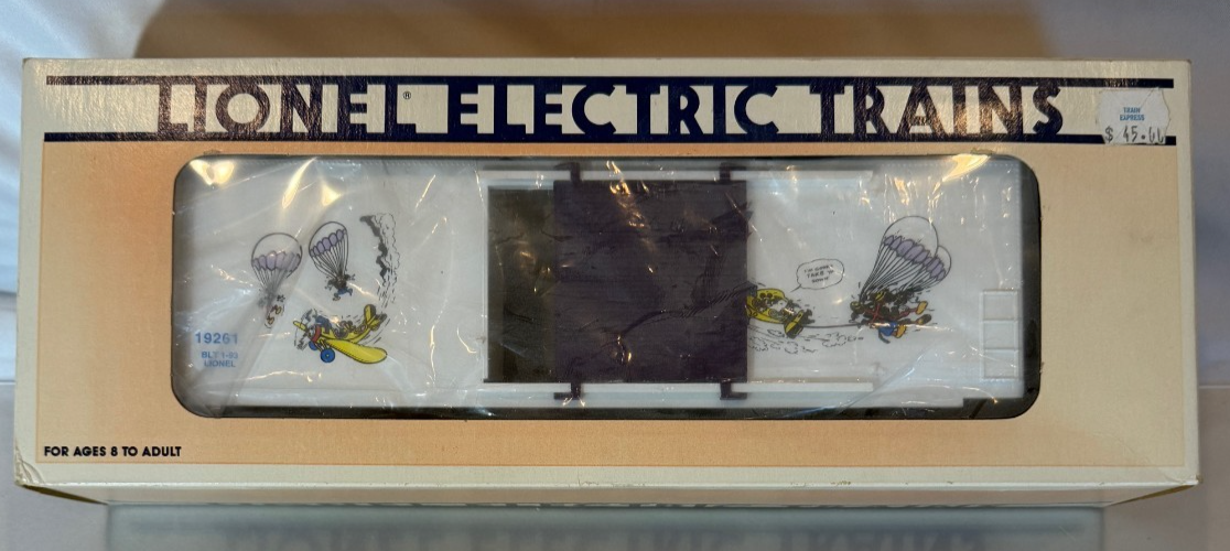 Lionel 19261 - O Scale Perils of Mickey Hi-Cube Boxcar0