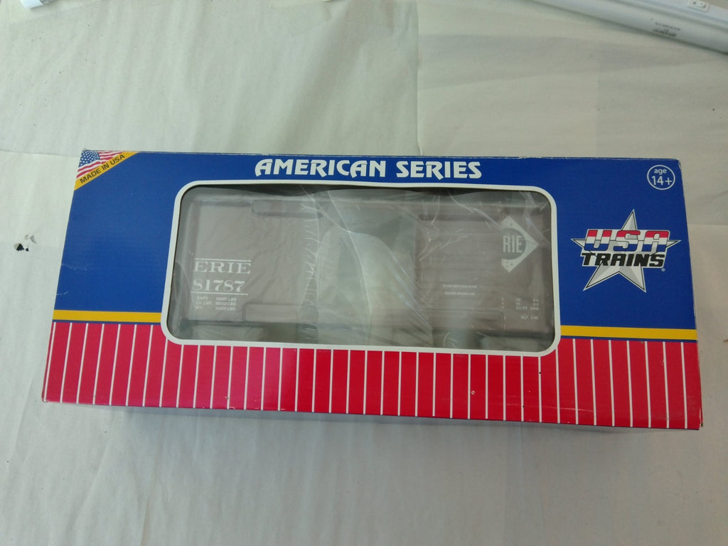 USA Trains R19109B G Scale Steel Box Car Erie #817872