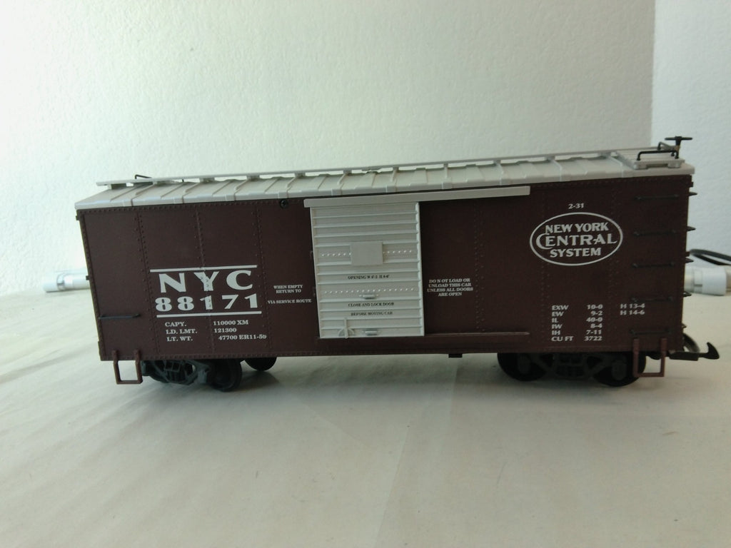 USA Trains R19054D G Scale Steel Box Car New York Central #881711