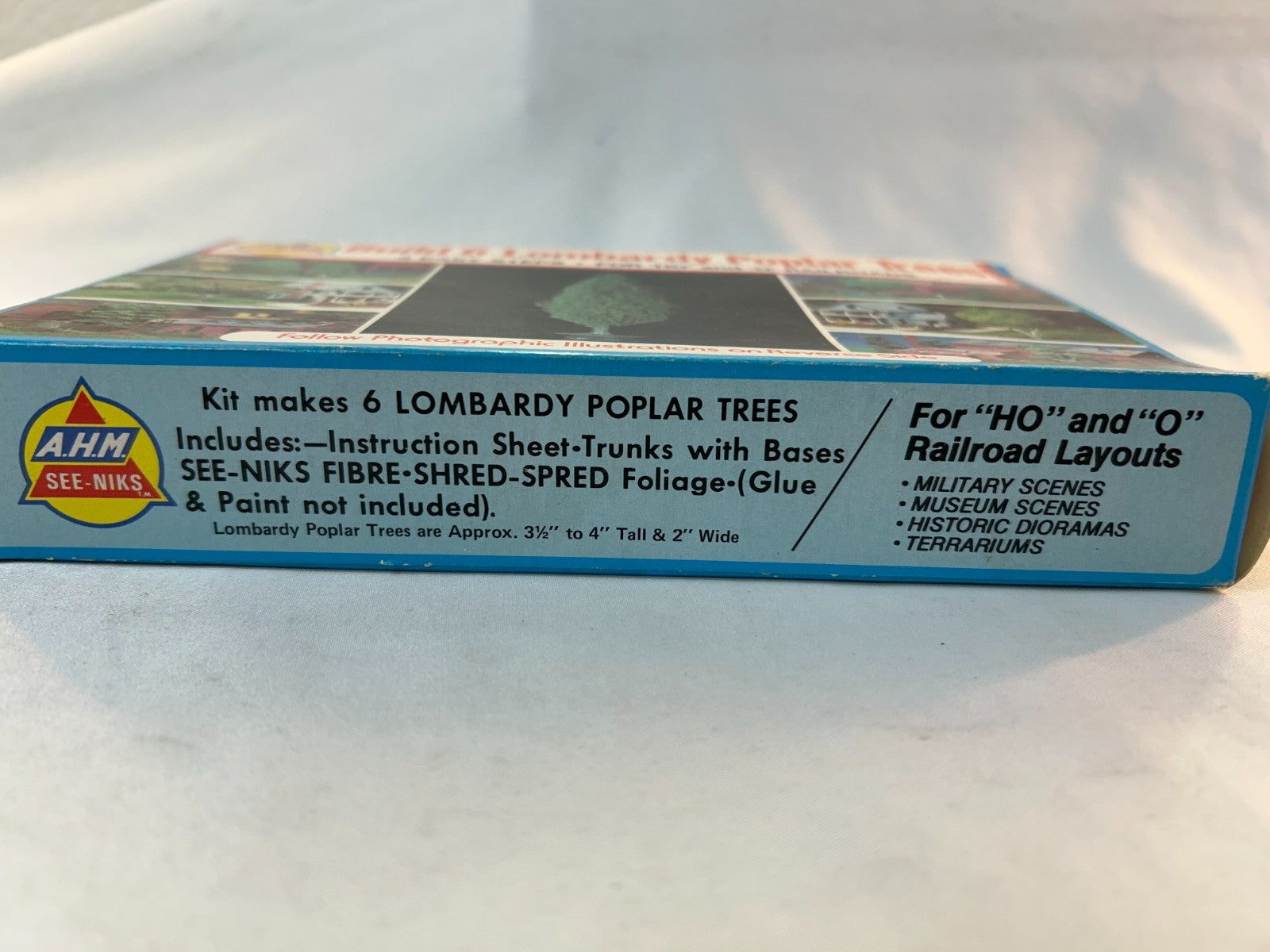 AHM See-Niks 3710-09 HO/O Scale Kit for 6 Lombardy Poplar Trees2