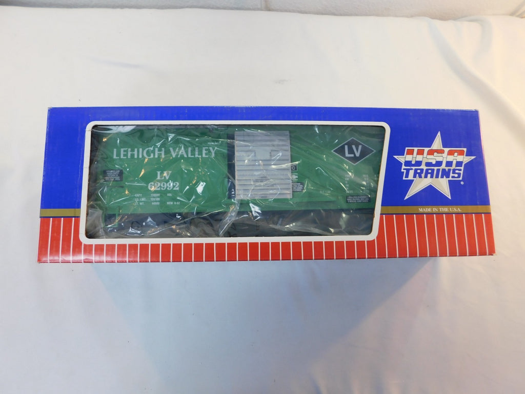 USA Trains 19060A G Scale Steel Box Car Lehigh Valley #629921