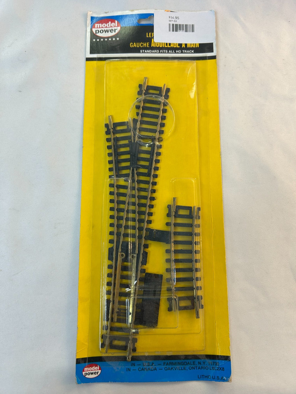Model Power 60 HO Scale Left Manual Switch0