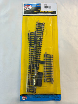 Model Power 60 HO Scale Left Manual Switch