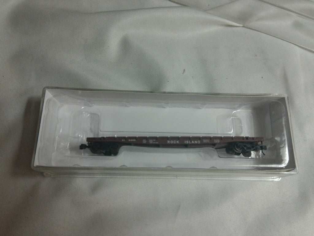 Walthers N Scale Rock Island GSC Flat Car Rolling Stock #932-8215 Boxed0