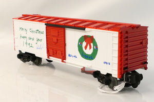 Lionel 19916 - O Scale 1992 Employee Christmas Boxcar