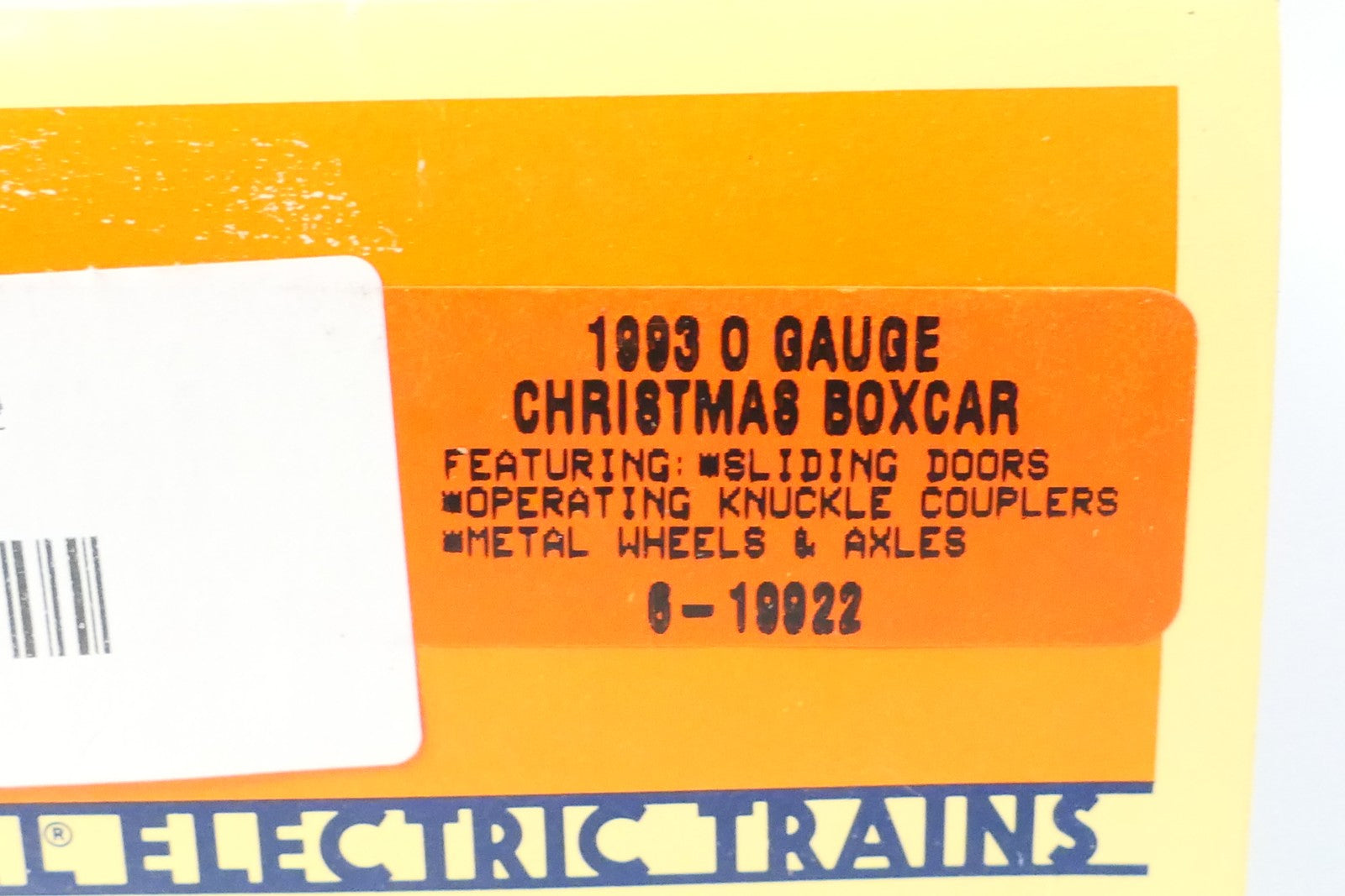 Lionel 19922 - O Scale 1993 Christmas Boxcar7