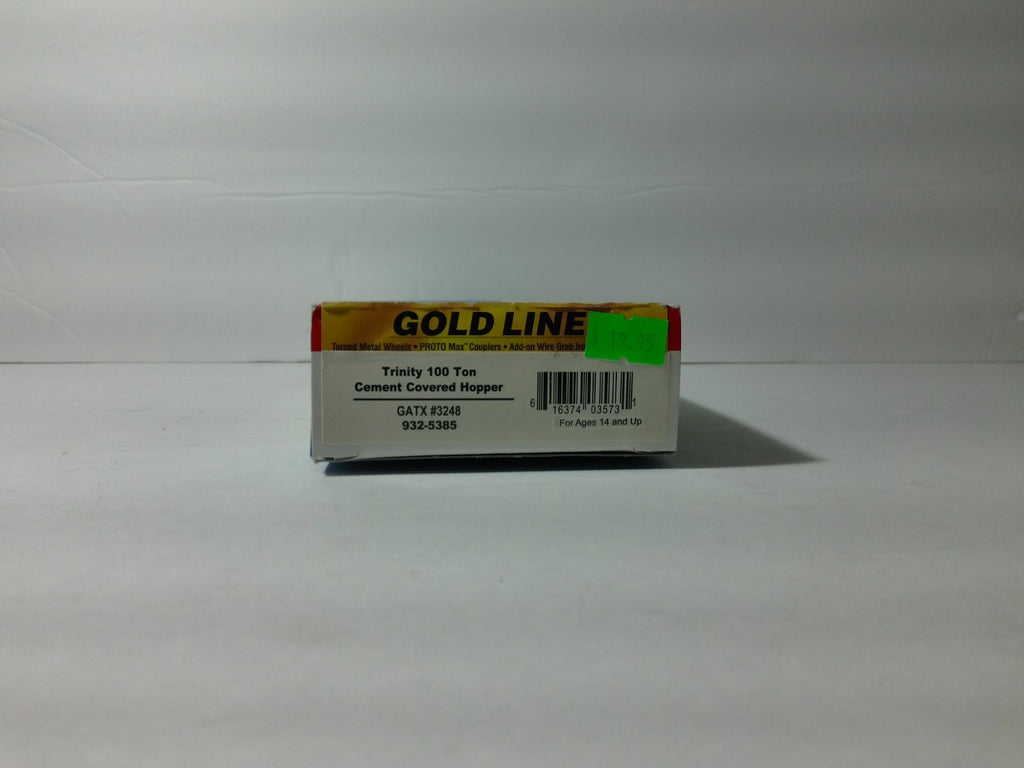 Walthers 932-5385 HO Scale Cement Covered Hopper GATX #32483