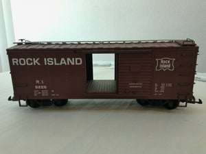 USA Trains R19104A G Scale Steel Box Car Rock Island #6225