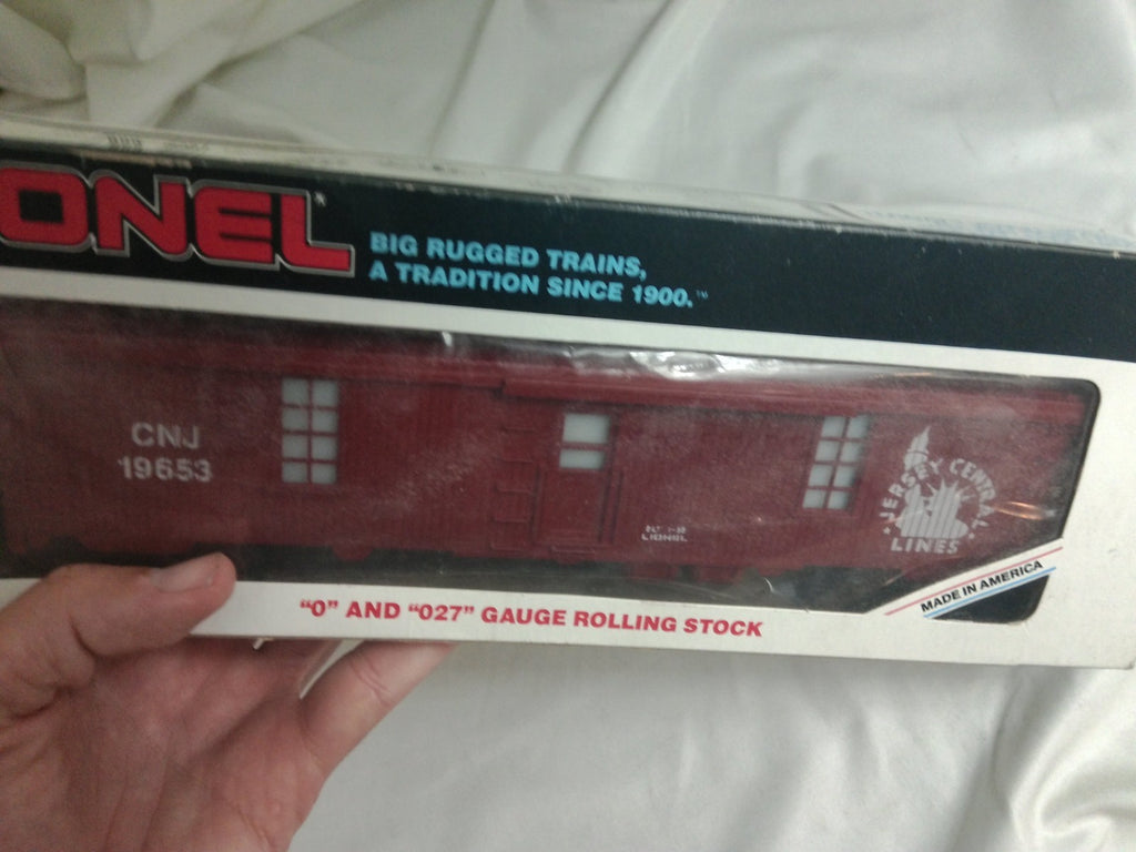 Lionel O Gauge Jersey Central Lines JCP&L Tool Car #6-19653 Boxed4