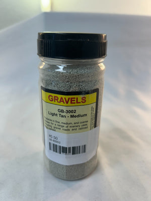 JTT Landscaping Materials GB-3002 Light Tan, Medium