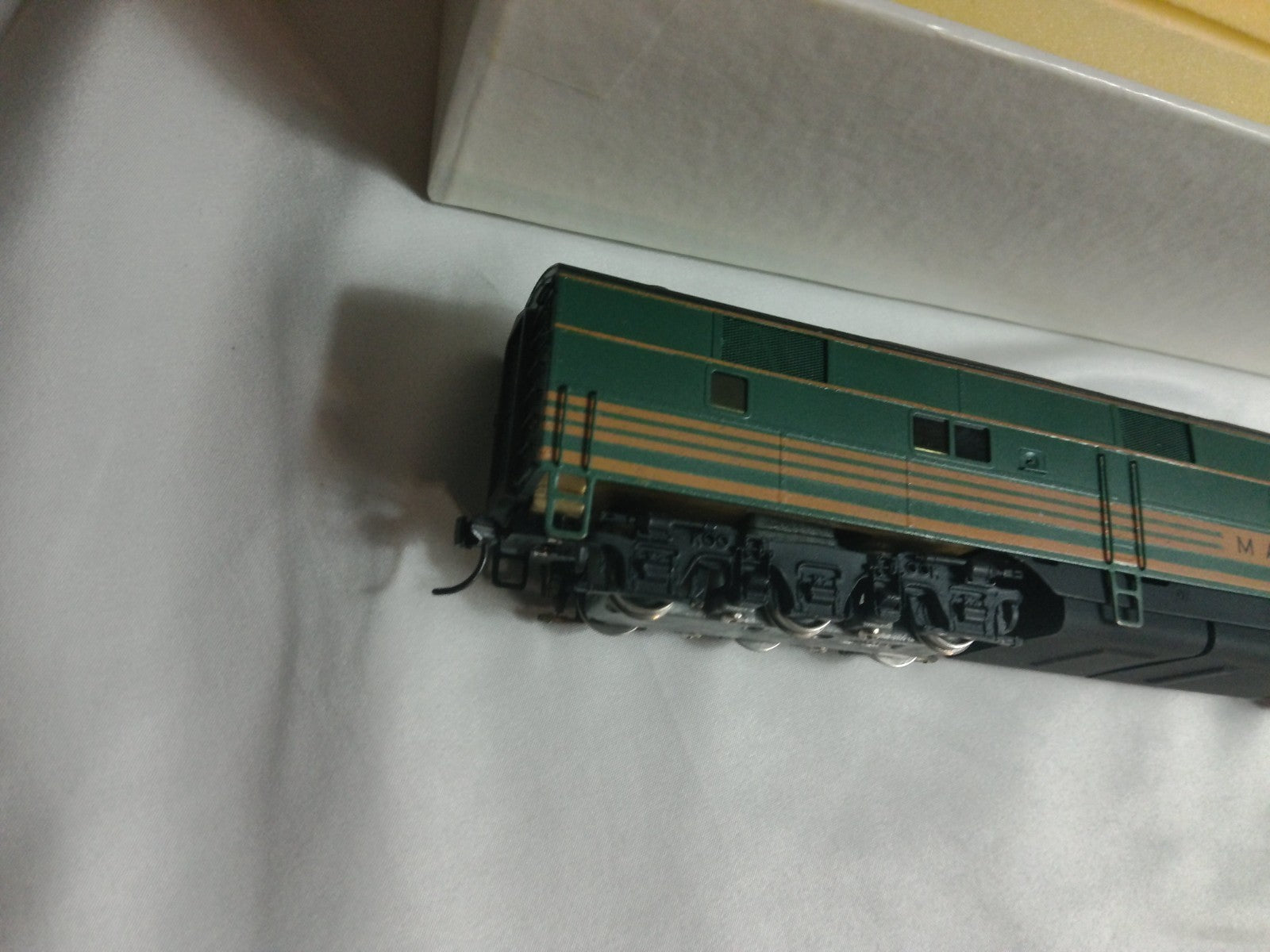 HO Scale Sunset Models Maine Central EMD E7 A-Unit Brass DC Locomotive #7105