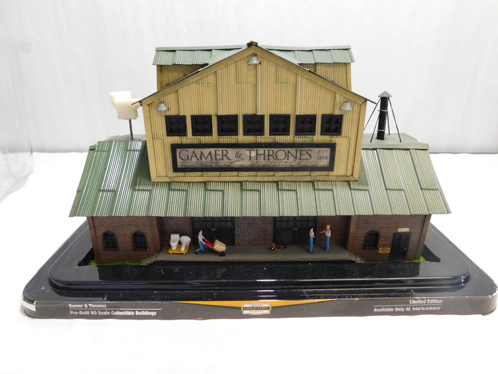 Menards Gold Line Collection 279-5141 HO Scale Gamer & Thrones Factory1