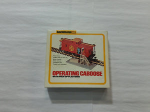 Bachmann 1428 HO Scale Operating Caboose With Pick Up Platform