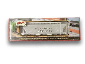 Atlas - HO ACF 3 Bay NP Covered Hopper Freight Cars #1408-4