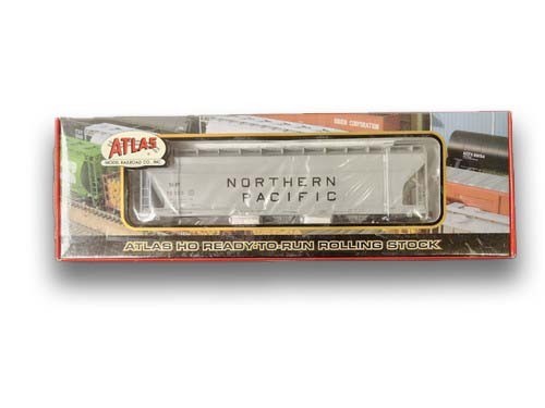 Atlas - HO ACF 3 Bay NP Covered Hopper Freight Cars #1408-40