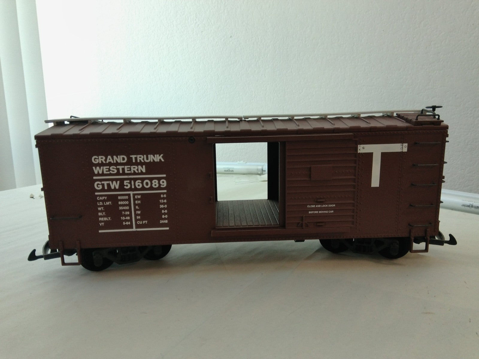 USA Trains R19110A G Scale Steel Box Car Grand Trunk #5160891