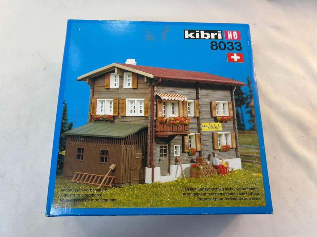Kibri 8033 HO Scale Gletsch Alpine House Kit0