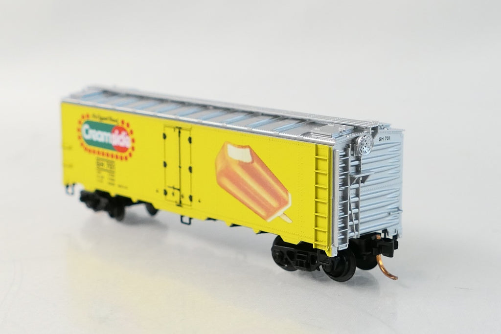 Micro Trains 59070 N Scale Creamsicle 701 40' Steel Ice Reefer Rolling Stock0