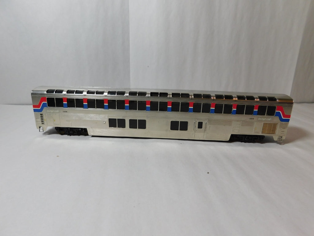 PFM Samhongsa PH III LC HO Scale Amtrak Superliner, Lounge Cafe #33020 BRASS0