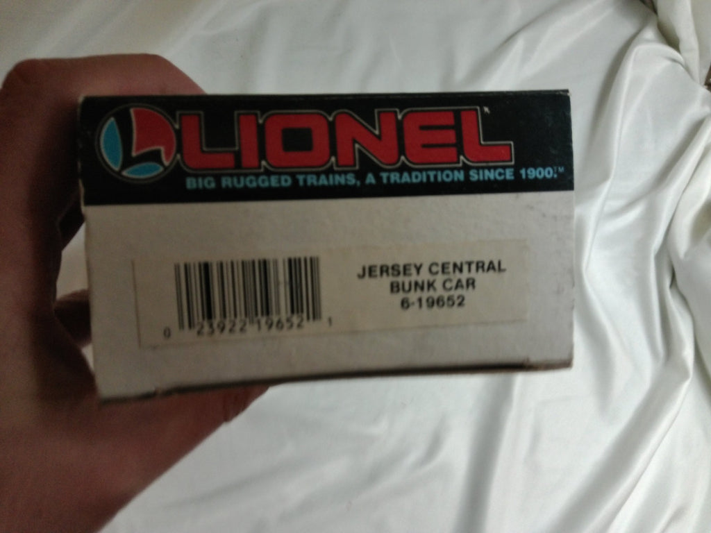 Lionel O Gauge Jersey Central Lines CNJ Bunk Car Road #19652 Used In Box4