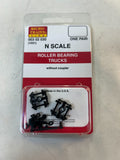 Micro Trains 003 02 030 (1031) N Scale Roller Bearing Trucks, One Pair0