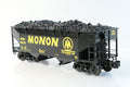 Lionel 27039 O Scale Monon 41575 Offset Hopper Rolling Stock0