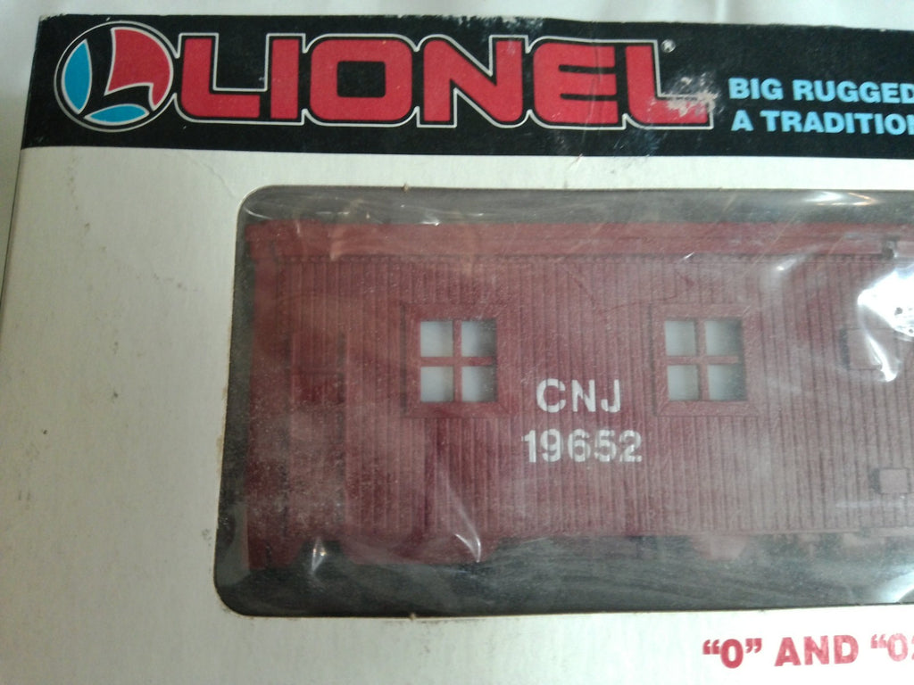Lionel O Gauge Jersey Central Lines CNJ Bunk Car Road #19652 Used In Box2
