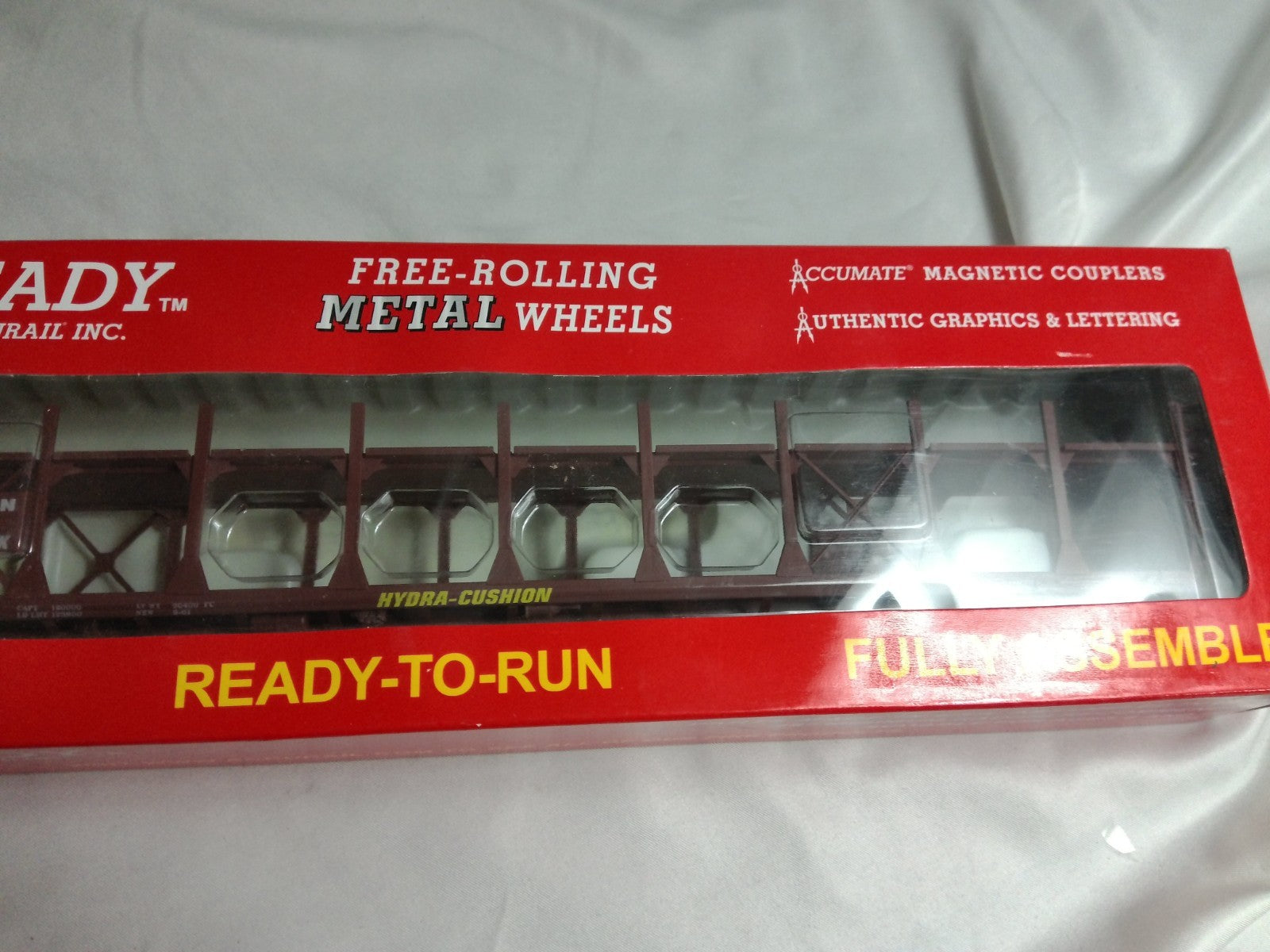 Accu-Ready 80116 - HO Scale 89' Bi-Level Open Auto Rack2