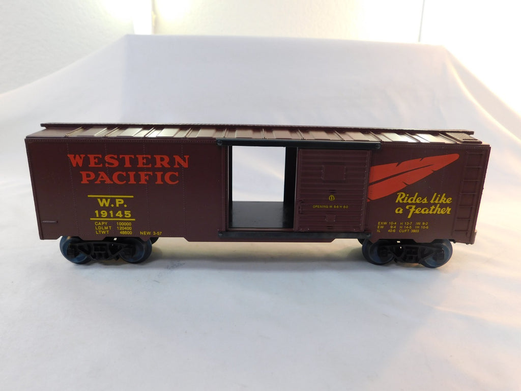 KMT 19145 O Gauge Western Pacific Box Car #191452