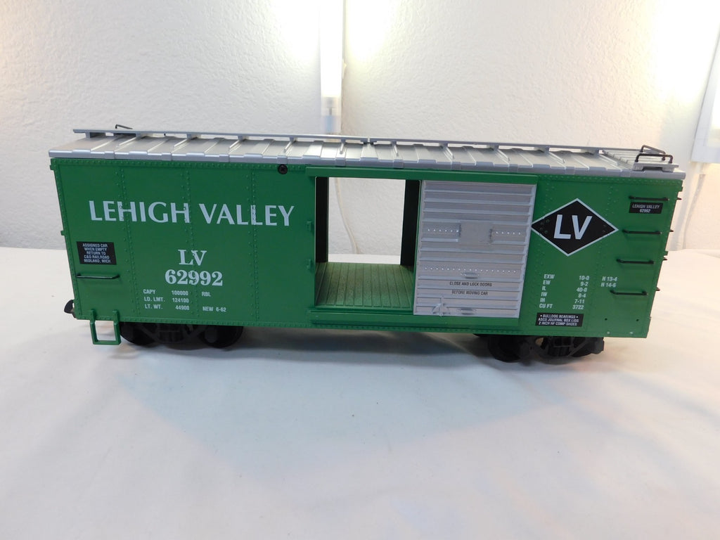USA Trains 19060A G Scale Steel Box Car Lehigh Valley #629923