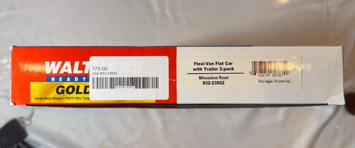 Walthers 932-23922 - HO Scale Southern Flexi-Van Flat Car, Trailer 2 Pk Set3