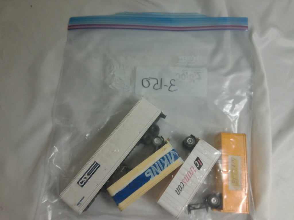 HO Scale Intermodal Container Grab Bag - Everything Pictured - No Substitutions 1