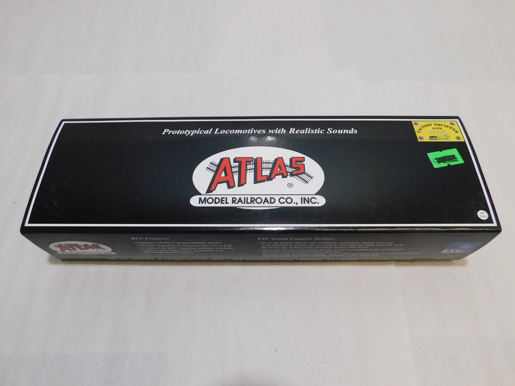 Atlas 10-004-042 HO Scale GP40 Locomotive, DCC+Sound, Rio Grande #31321