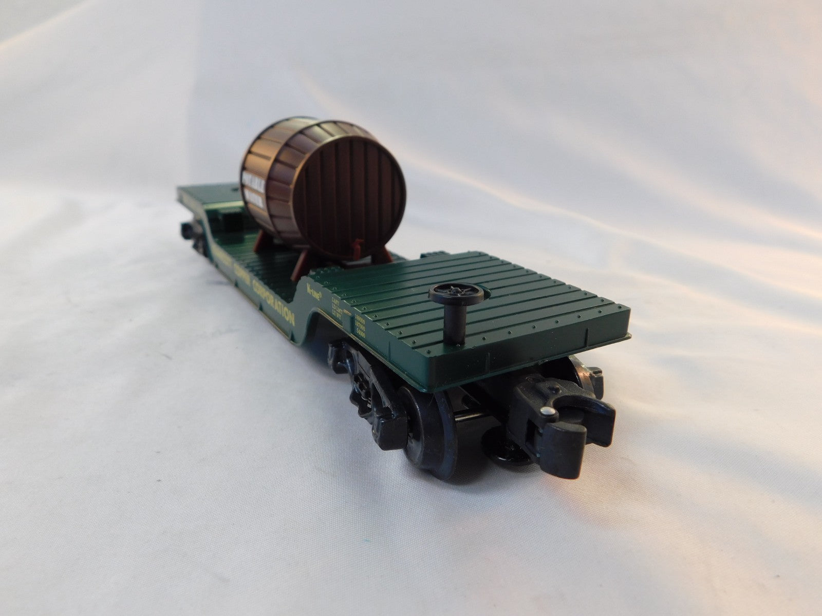 K-Line Electric Trains K-5513 Kennecott Copper Depressed Center Flat Car #55133