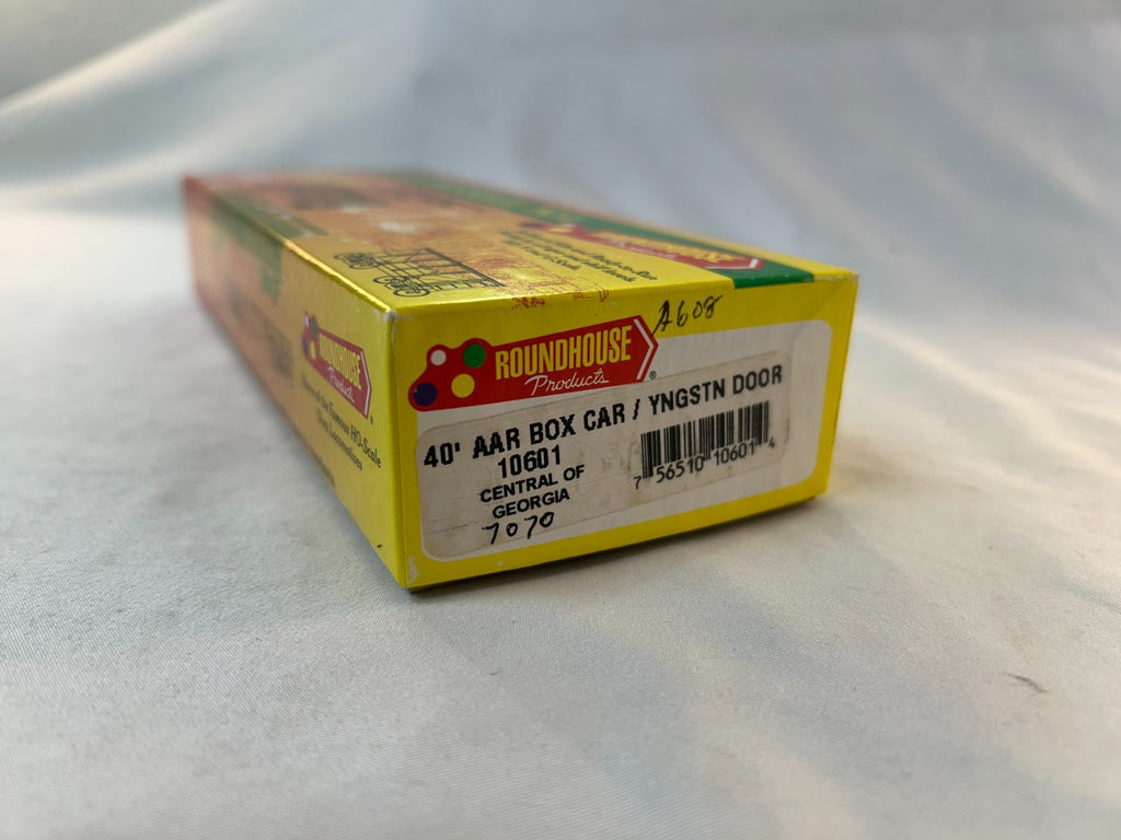 Roundhouse Products 10601 HO Scale 40' AAR Boxcar, Central of Georgia #70701