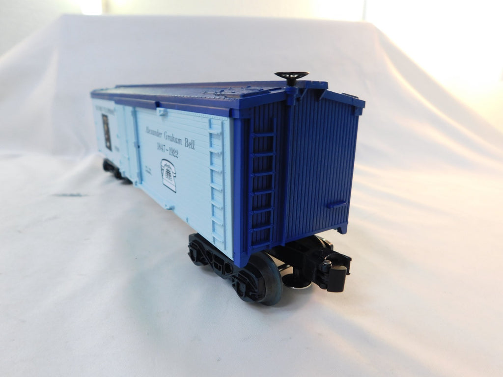 Lionel 6-19509 O Gauge Alexander Graham Bell Reefer, The First Telephone #195094