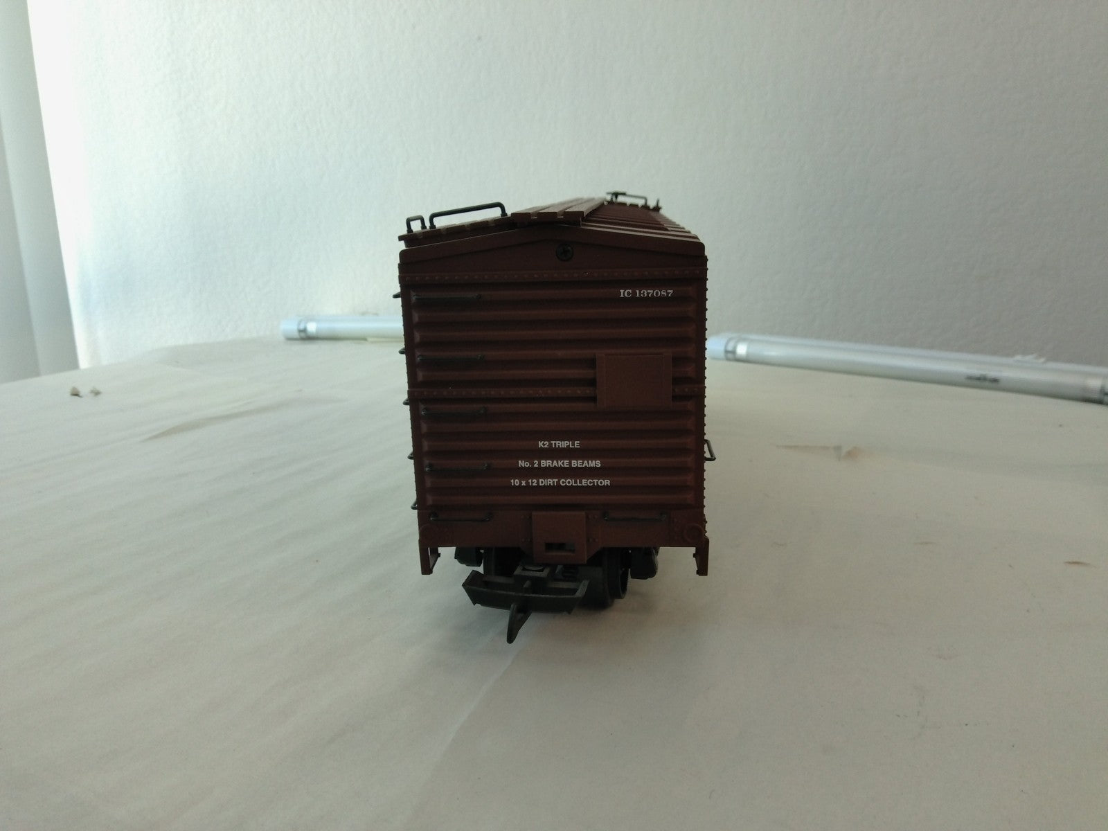 USA Trains R19087A G Scale Steel Box Car Illinois Central #1970876