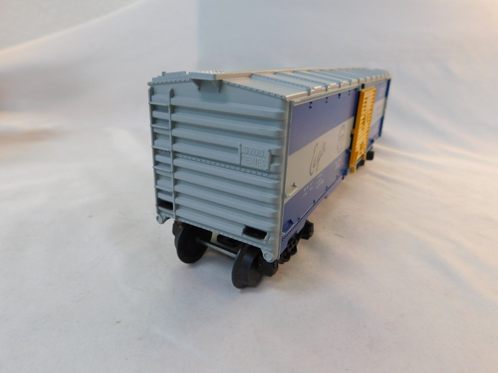 Lionel 6-9219 O Gauge M.P. Animated Box Car, Missouri Pacific Lines Eagle #92196