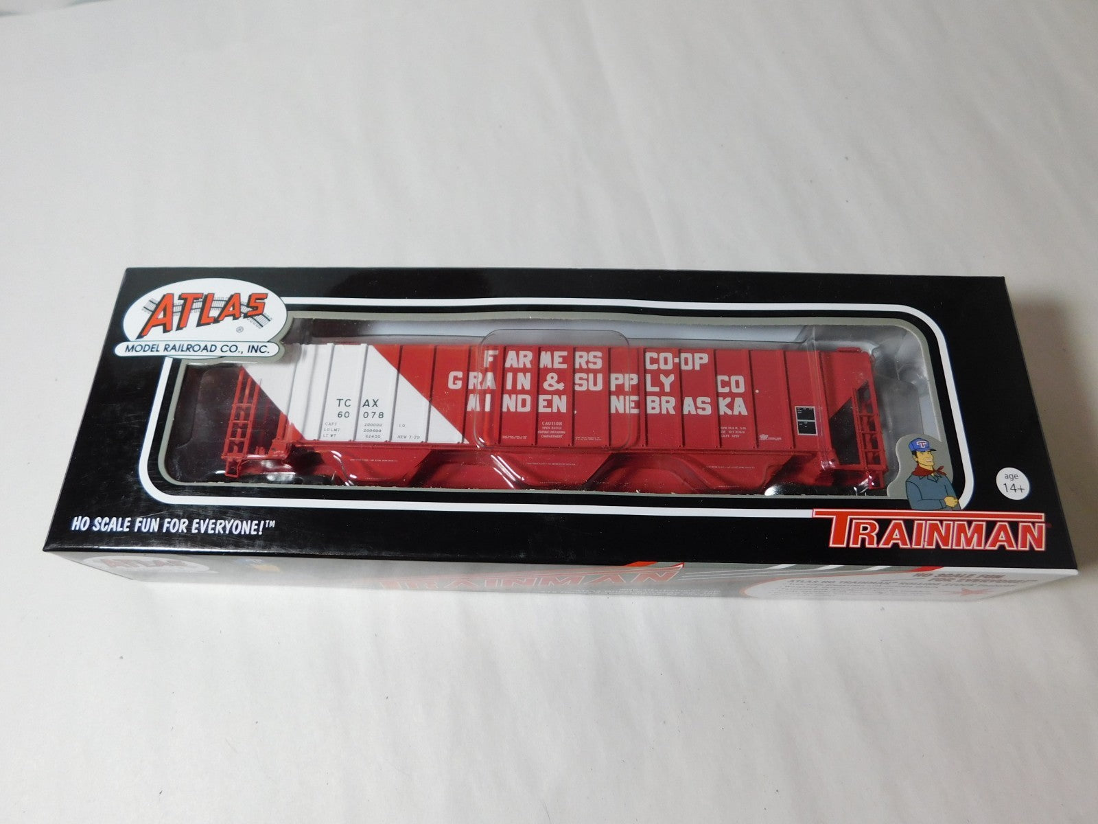 Atlas 20-006-652 HO Scale Thrall 4750 Covered Hopper, TCAX #600781
