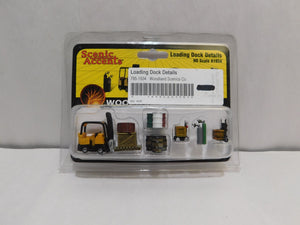 Woodland Scenics Scenic Accents A1934 HO Scale Loading Dock Details