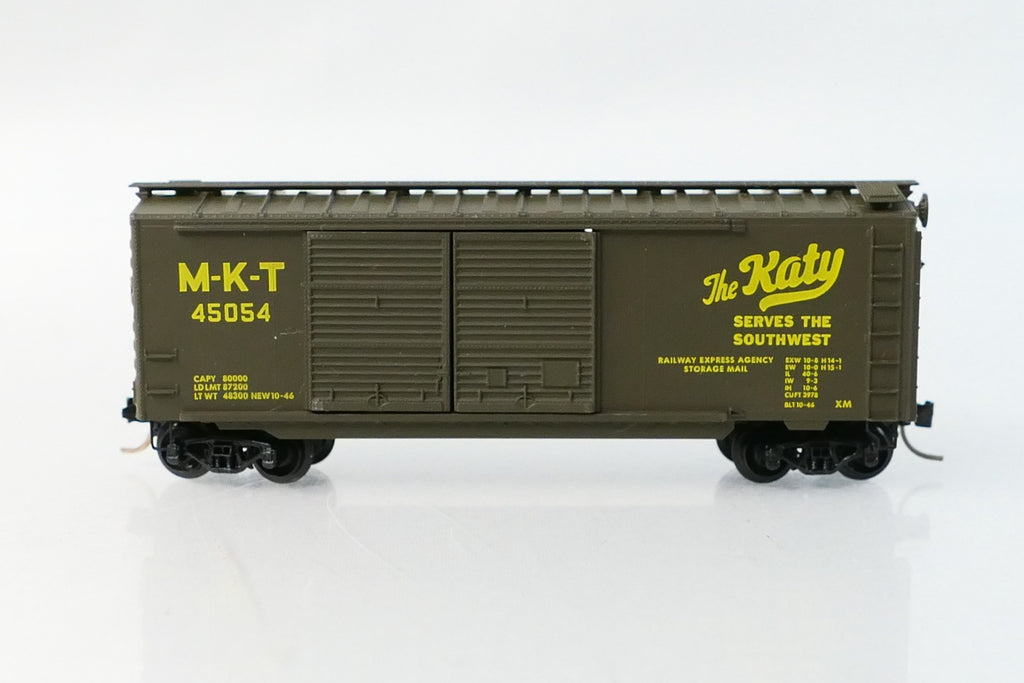 Kadee 23150 - N Scale MKT The Katy 45054 40' Double Door Standard Boxcar1