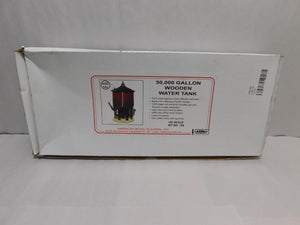 American Model Builders Inc - HO Scale 50K Gallon Wooden Water Tank, Model #154