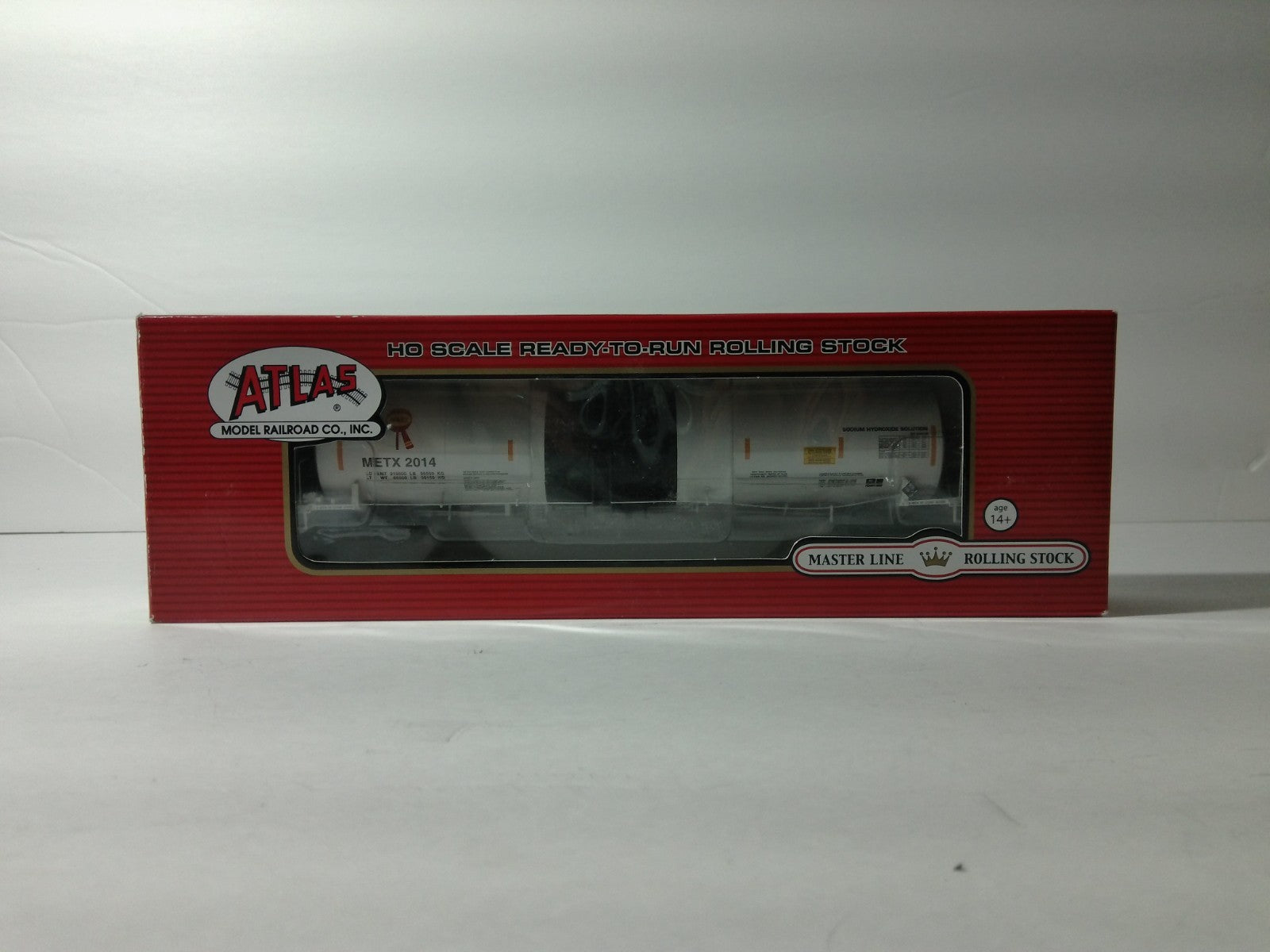 Atlas METC-2014 HO Scale Tank Car METX #20142