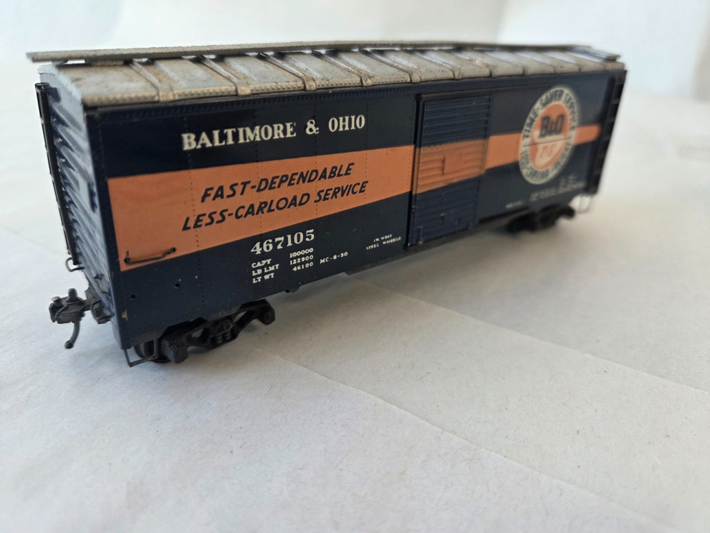 Athearn #467105 HO Scale Box Car "Baltimore & Ohio 467105"2