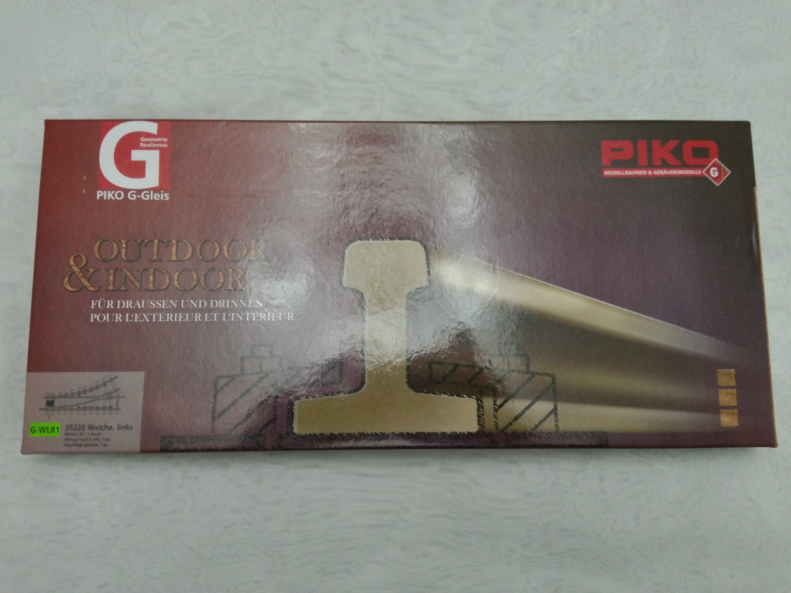 Piko 35220 G Scale Weichie, Links0