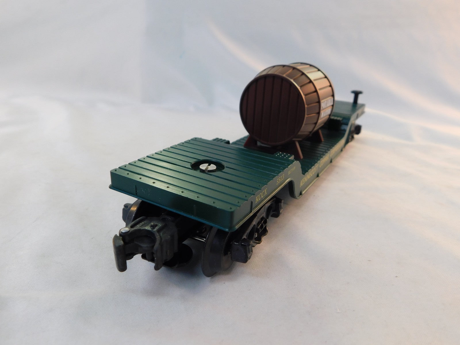 K-Line Electric Trains K-5513 Kennecott Copper Depressed Center Flat Car #55134