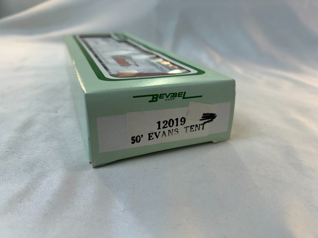 Bevbel Corp. 12019 HO Scale 50' Evans Tent Boxcar, Baltimore Circus #120192