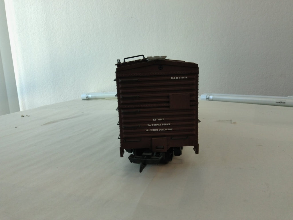 USA Trains R19107D G Scale Steel Box Car Delaware & Hudeson #179485